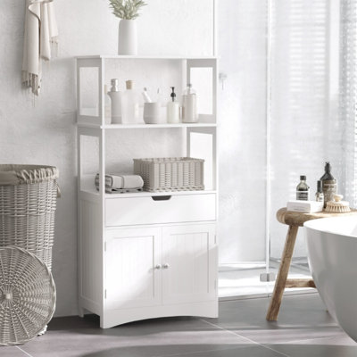 Engineered Wood Freestanding Bathroom Cabinet