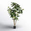 Arbre de violon artificiel vert Weatherhill-20584028