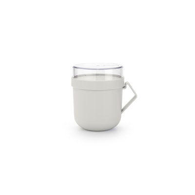 Brabantia Make & Take Soup Mug, Leakproof, 20.3 fl oz (600 ml)