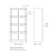 Vela 80.75" H x 39.25" W x 19.75" D Shelving Unit