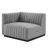 Modway Conjure Channel Tufted Upholstered 6-Piece Sectional Sofa-76353323