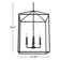 Ellis 4 - Light Dimmable Lantern Square / Rectangle Chandelier