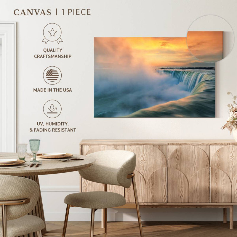 Alvord Niagara Falls Misty Sunrise
