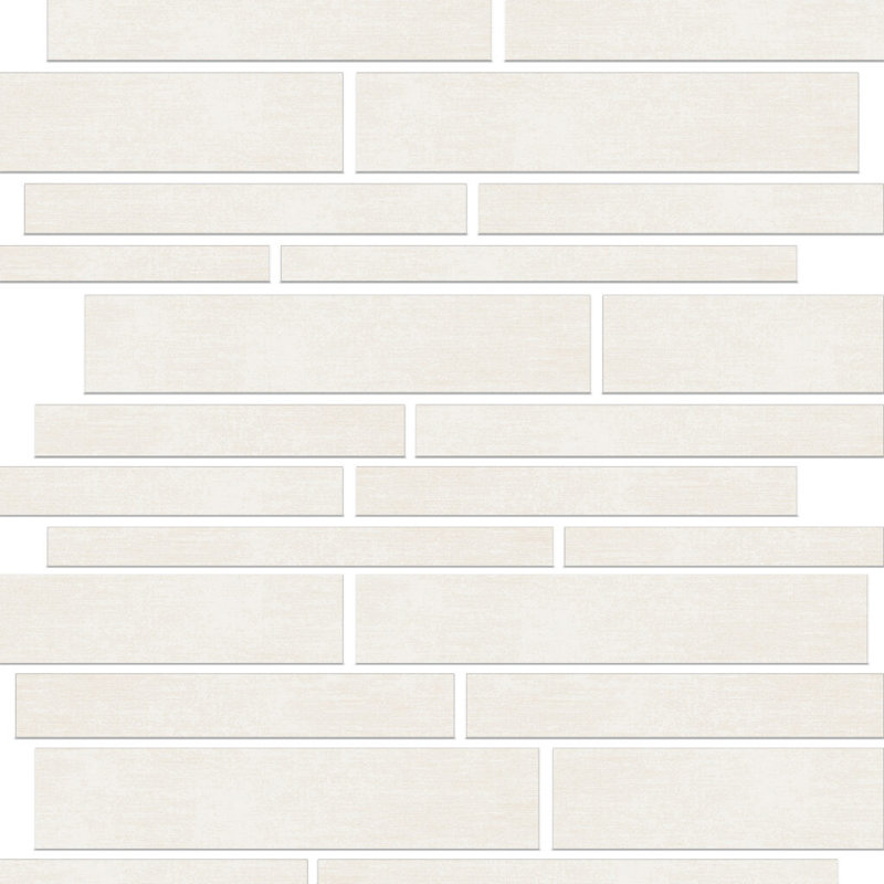 Carreau de porcelaine linéaire pour mur et plancher, gris