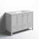 Selma 48'' Single Bathroom Vanity with Engineered Marble Top