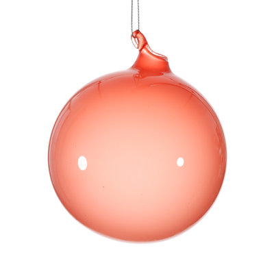 Ornement boule de verre Bubblegum