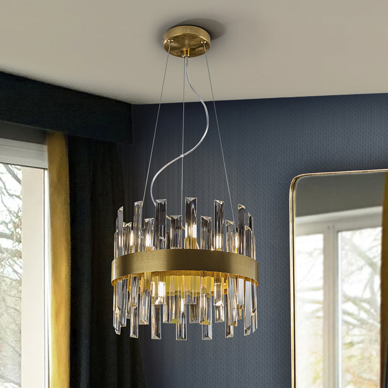 Adriela 10 - Light Drum Chandelier