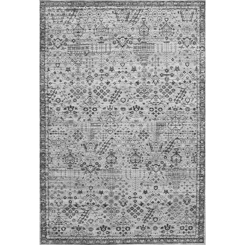 Floral Indoor Rug, Rectangle 8' x 10'
