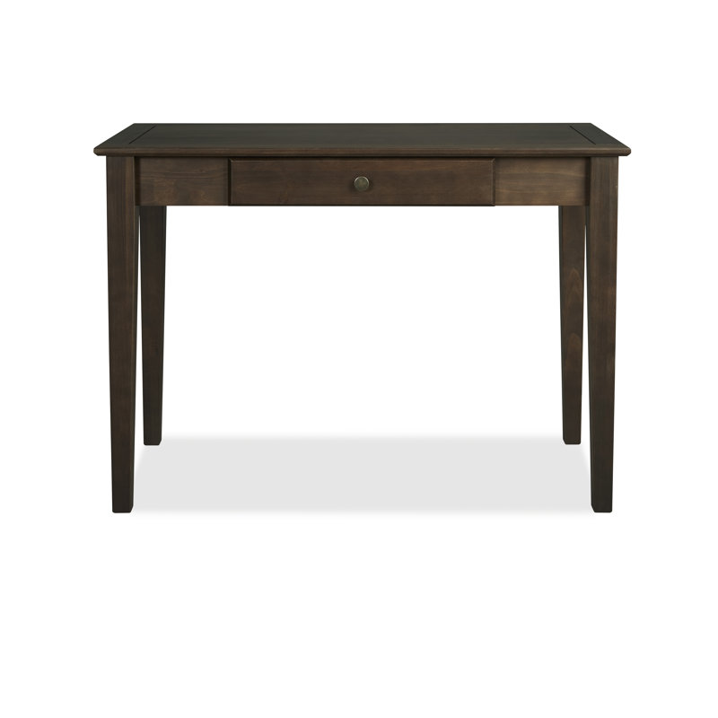 Shaker Solid Wood Writing Desk, Expresso