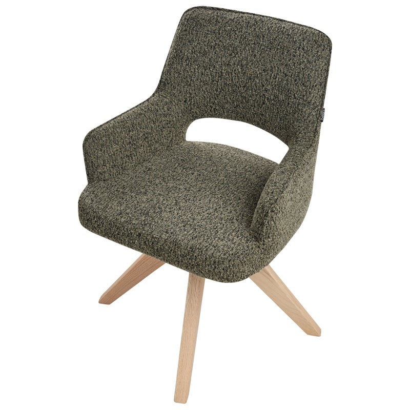 MORAVIA 40cm H Upholstered Armchair in Green