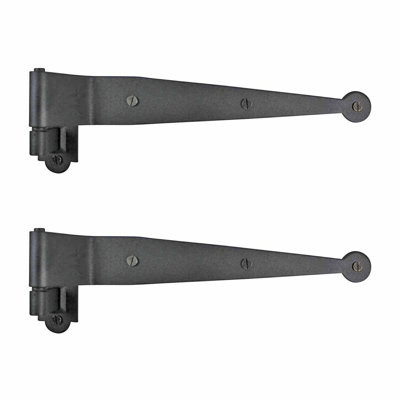 3.5" H x 11.75" W Strap Single Door Hinge
