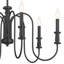 Lustre noir 6 lumières 28,5 pouces Karthe-2050347133