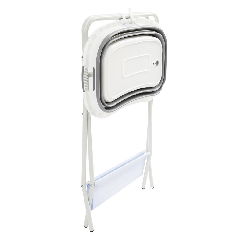 Petite baignoire pour animaux de compagnie avec support, bain pour animaux pliable