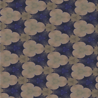 Tapis bleu