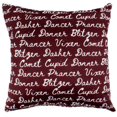 Reversible Throw Pillow