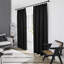 Hippen Blackout Door Curtain Pair-2128180687-2128180528