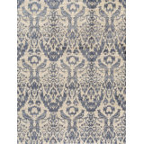 Canterbury Hand-Knotted High-Quality Ivory and Blue Area Rug