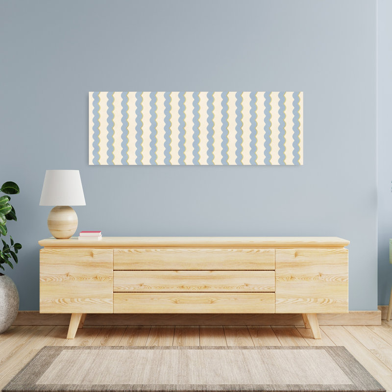 Art mural moderne, élégant et moderne, H 48 po x l 16 po