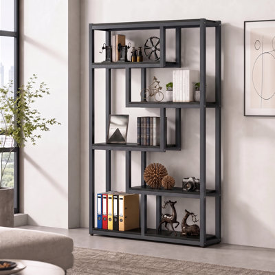 Bibliothèque géométrique H 69,29 "x l 39,37"