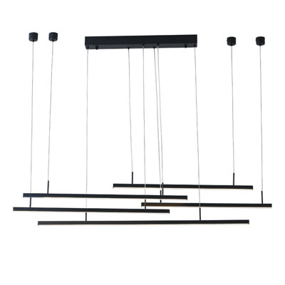 5 - Light LED Kitchen Island Pendant