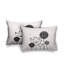 Polyester / Mélange de polyester Housse de coussin rectangulaire intérieure / extérieure lombaire et insert-1313383265