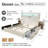 Smart Upholstered Bed Frame-832455547-832455546