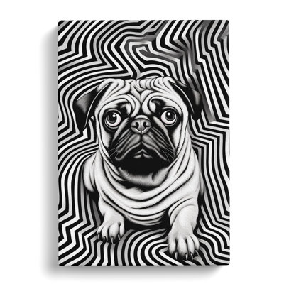 Pug Op - No Frame Print