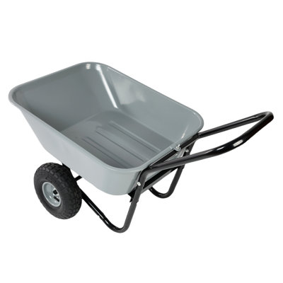 Two-Wheeled Cart, Garden Cart, 10-Inch Pneumatic Wheels