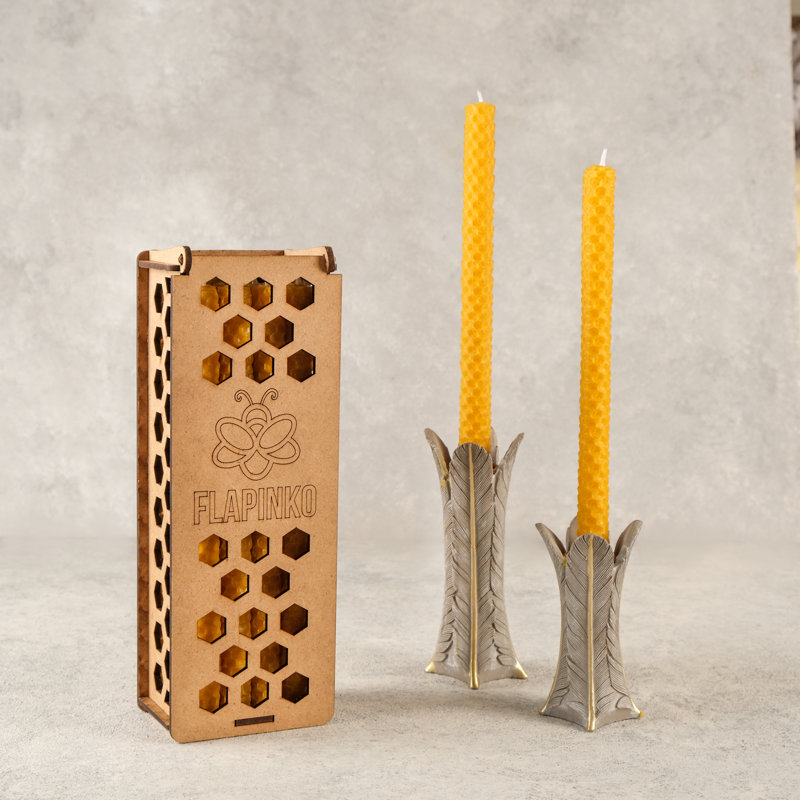 Unscented Taper Candle