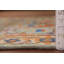 Tapis décoratif floral bleu Oushak 4 x 6