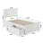 Amear Solid Wood Storage Platform Bed with Under Bed Drawers-1622831408-1622831416