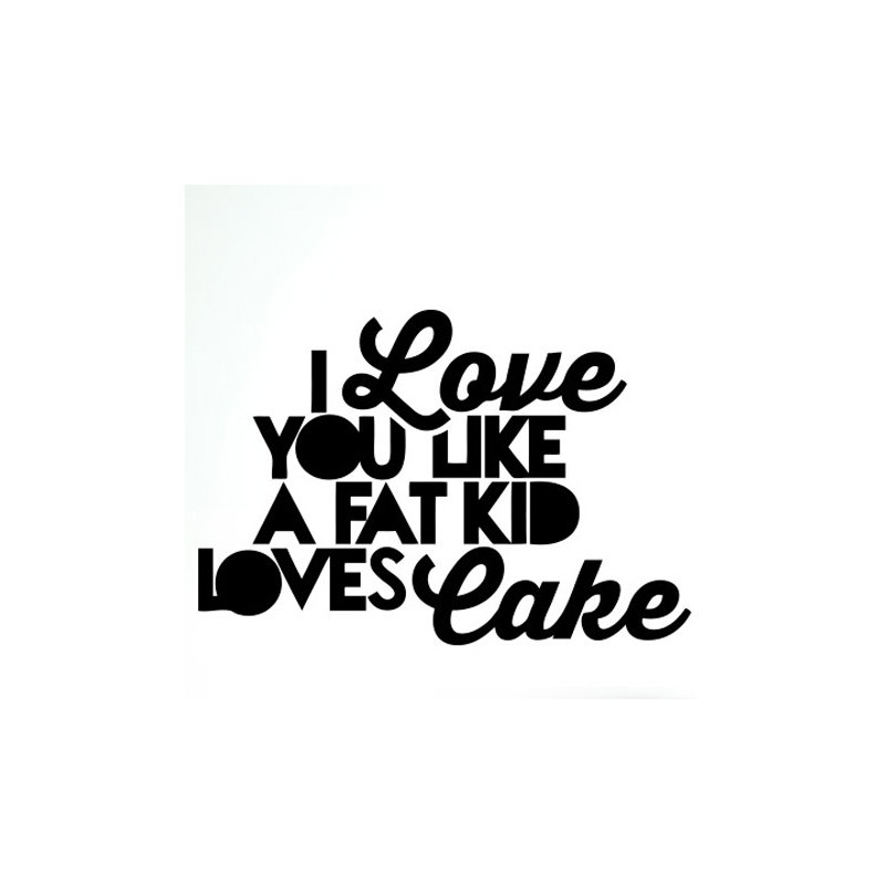 Non-Wall Damaging Wall Decal, Black, Large