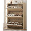 24 Pair Shoe Storage Cabinet