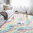 Radyn Abstract Shag Area Rug-1416500027-1352328327