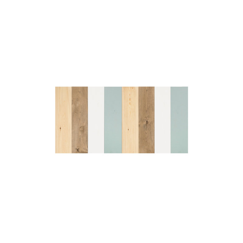 Flanders Headboard, Full, Medium Oak