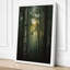 Light Through Forest Scandinavian - Wrapped Canvas-42639359-42638852