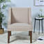 Chaises d'appoint confortables, style moderne en bois de velours pour le bureau à domicile