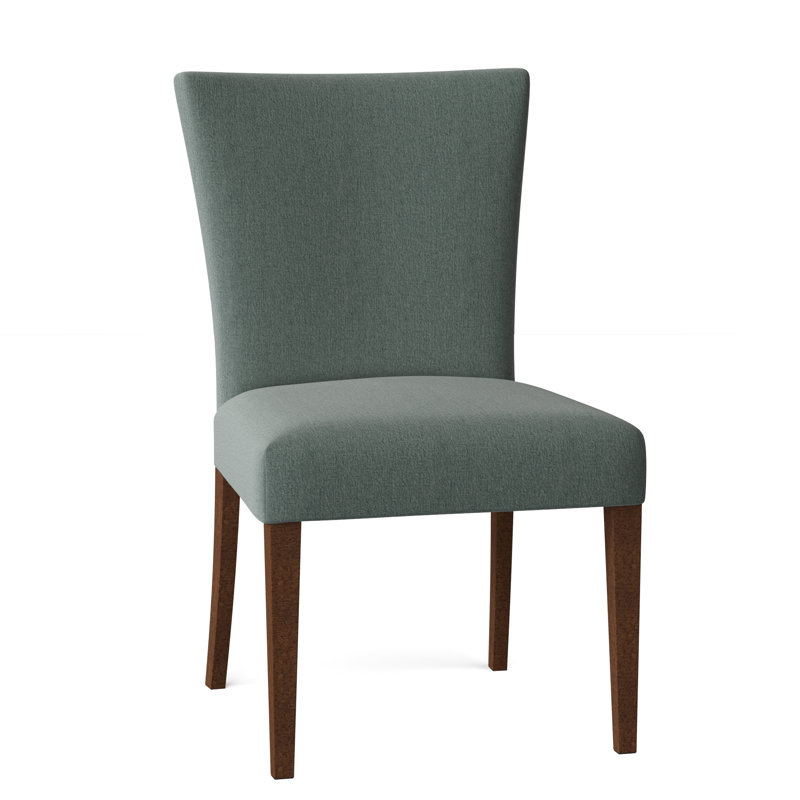 Chaise d'appoint rembourrée Jazla, Noyer foncé, Croisière à la dérive