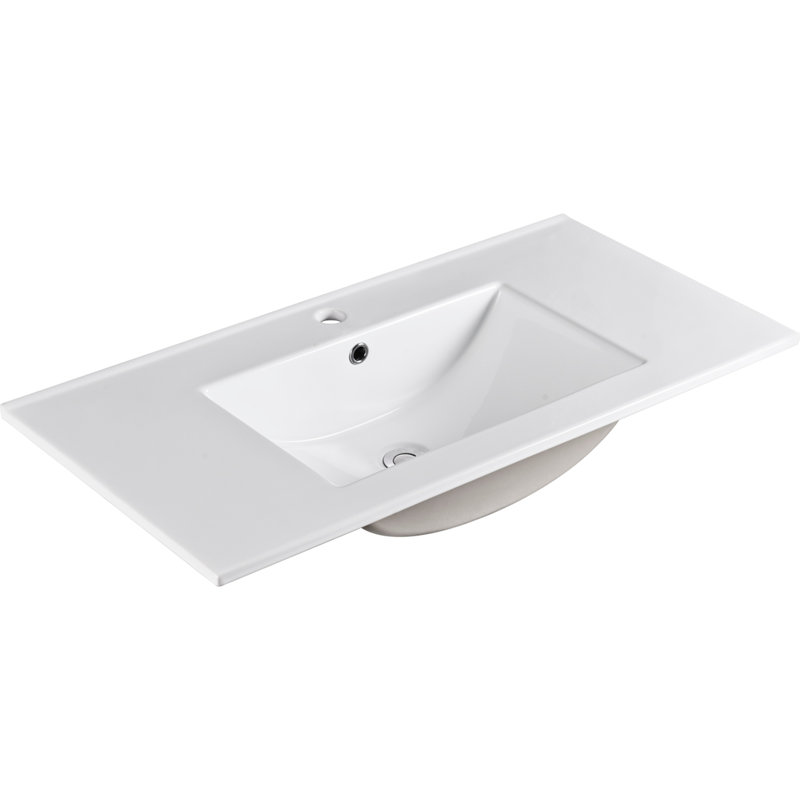 Lavabo en céramique pour meuble-lavabo