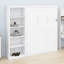 Lit escamotable mural Ell Elletsville avec tablettes-882040520-932556011
