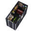4 Ft. W X 8 Ft. D Resin Shed With 12Mm Thick PP Board And HD Window Lighting, PP Material In Dark Grey (30 Sq. Ft.)