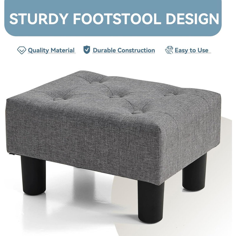 Maxson Solid Wood Accent Stool