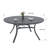 6 - Person 54" Round Patio Dining Sets With Swivel Chairs-1744036076
