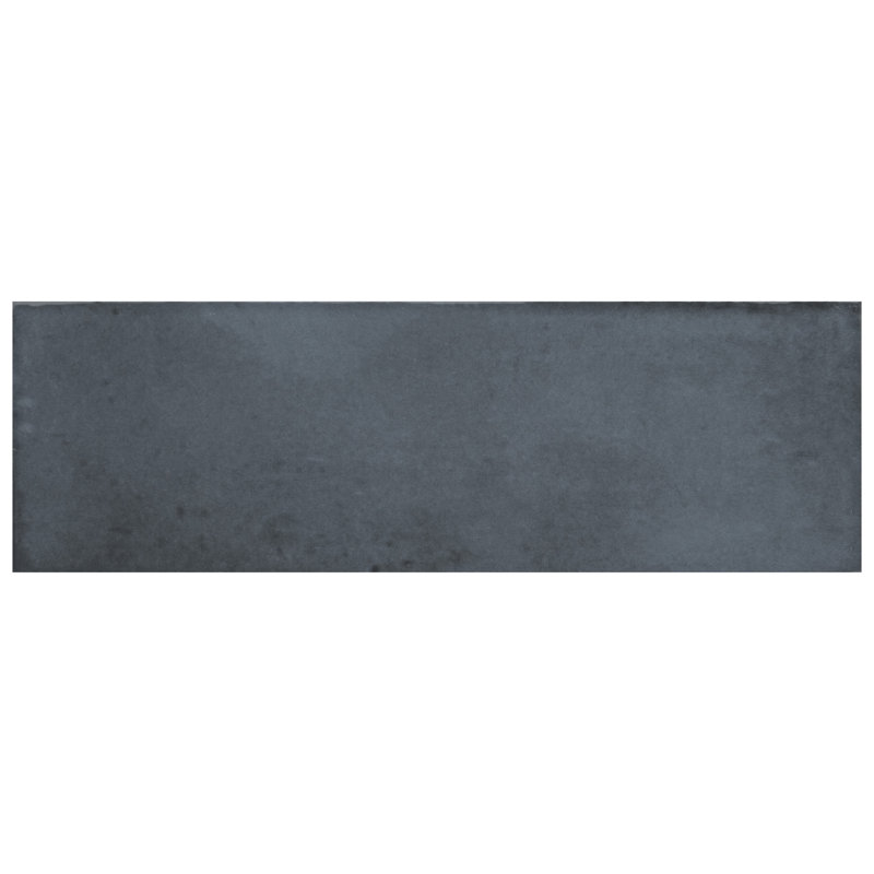 Coco 2" x 6" Porcelain Brick Look Subway Wall & Floor Tile, Blue Night