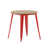 Plateau brun / base rouge