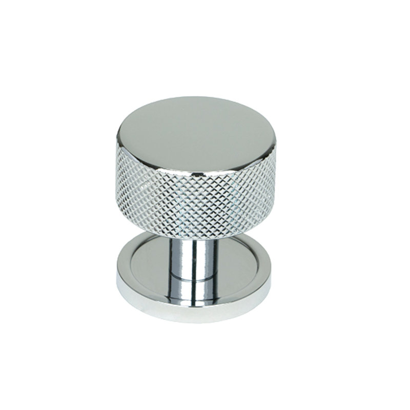Round Knob, Polished Chrome, 3 cm
