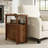 2-drawer Solid Wood End Side Table Set Of 2,  Fully Assembled Bedside Table Nightstand,  Vintage Chic Charm-206007607