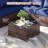 2 -Person Rattan Patio Safo With Cushions-118725431-120921206