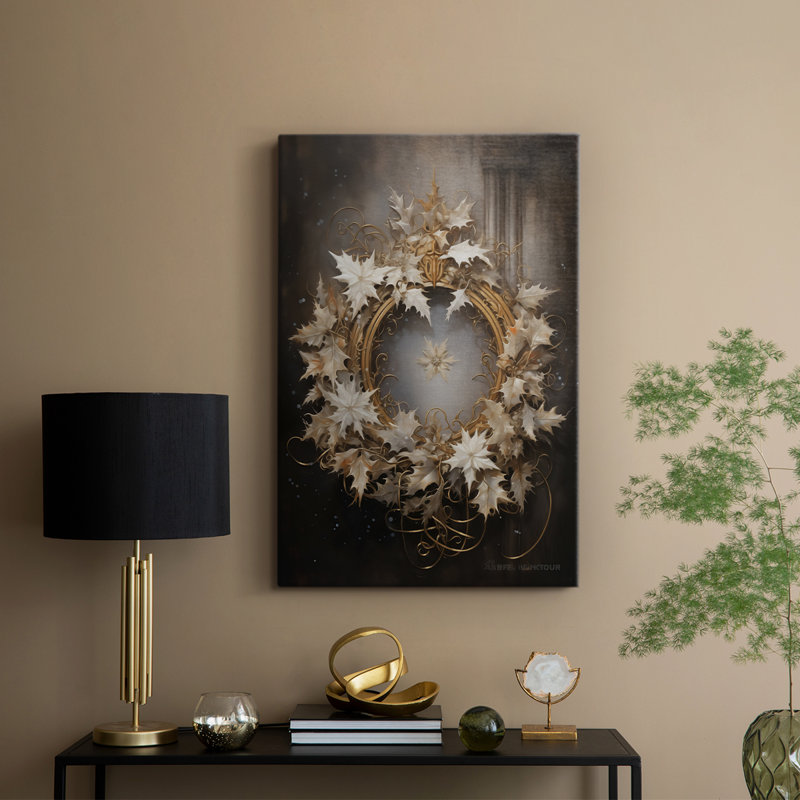 Fêtes de Noël, art DCCII - galerie Cavas sur mesure, H 18 po x l 12 po