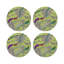 Sous-verres ronds en cuir Pheasant-119015313
